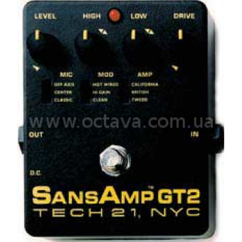 Гітарна педаль Tech21 SansAmp GT2