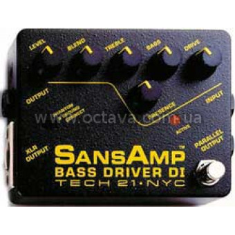 Гітарна педаль Tech21 SansAmp Bass Driver DI