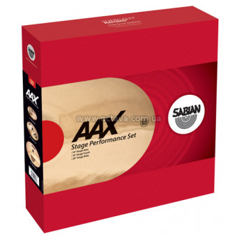 Комплект тарілок Sabian AAX Stage Perfomance Set