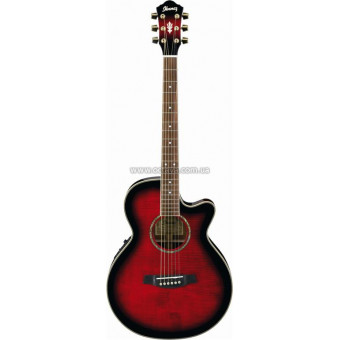 Электроакустическая гитара Ibanez AEG8E TRS
