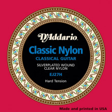 Струны для классической гитары D'addario EJ27H