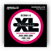 Струны для бас-гитары D'addario ECB81-5