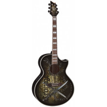 Электроакустическая гитара Cort NDXCQ BK