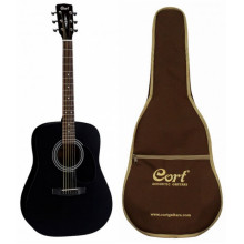 Акустическая гитара Cort AF510 BKS w/bag