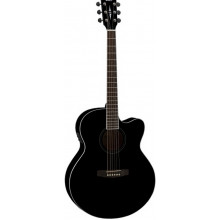 Электроакустическая гитара Cort CJ1F BK