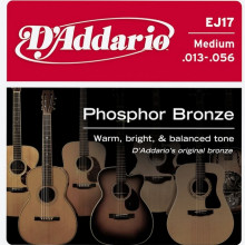 Струни для акустичної гітари D'addario EJ17