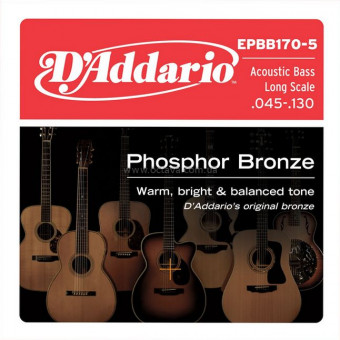 Струни D'addario EPBB170-5