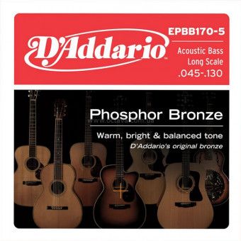 Струны D'addario EPBB170-5