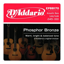 Струны для бас-гитары D'addario EPBB170