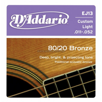 Струны D'addario EJ13