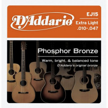 Струны для акустической гитары D'addario EJ15