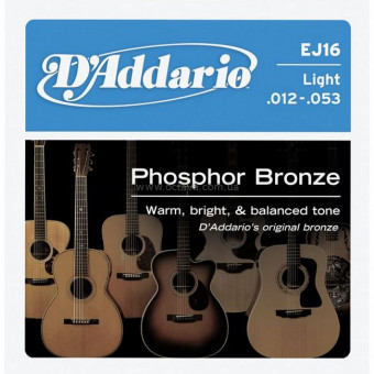 Струны D'addario EJ16