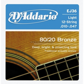 Струны D'addario EJ36