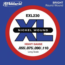 Струны для бас-гитары D'addario EXL230