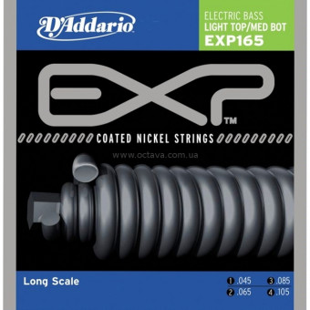 Струни D'addario EXP165