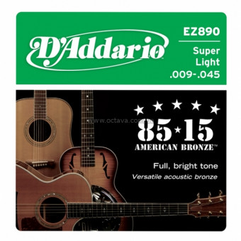 Струни D'addario EZ890