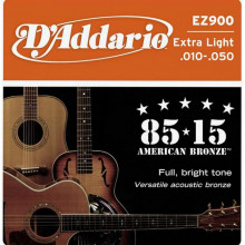 Струны для акустической гитары D'addario EZ900