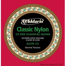 Струни для класичної гітари D'addario EJ27N 1/2