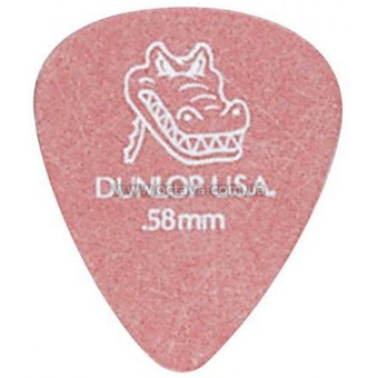 Медіатори Dunlop 417P.58 Gator Grip Standard