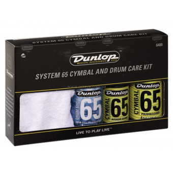 Dunlop 6400 Cymbal and Drum Care Kit