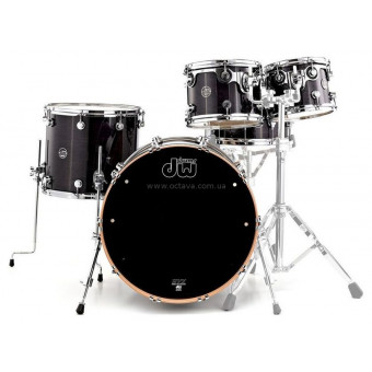 Ударна установка DW Performance Series 5-Piece Shell Pack Maple Snare (Ebony Stain)