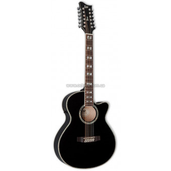 Электроакустическая гитара ESP LTD AC10E-12 BLK