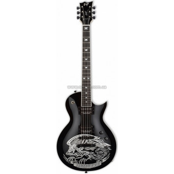 Електрогітара ESP Will Adler Warbird BLK