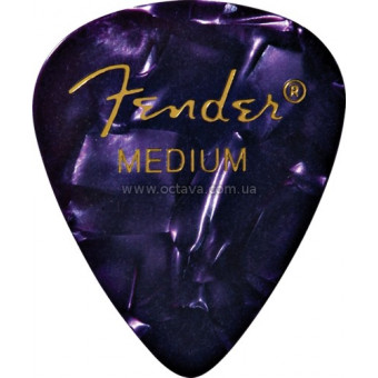 Медіатори Fender 351 Premium Celluloid Purple Moto Medium