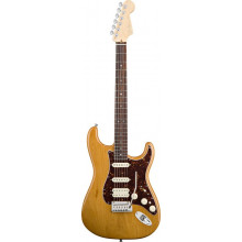 Электрогитара Fender American Deluxe Stratocaster HSS RW Amber