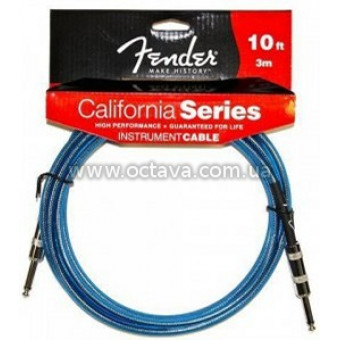 Инструментальный кабель Fender California Instrument Cable 10' LPB