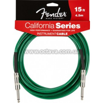 Інструментальний кабель Fender California Instrument Cable 15' SFG