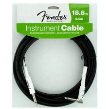 Инструментальный кабель Fender Performance Instrument Cable 18,6' BK Angled