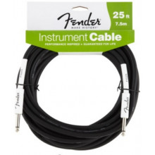 Инструментальный кабель Fender Performance Instrument Cable 25' BK 