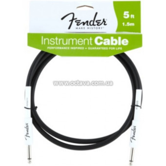 Инструментальный кабель Fender Performance Instrument Cable 5' BK