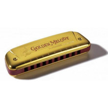 Губна гармошка Hohner Golden Melody Gold C