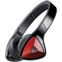 Наушники Monster DNA Neon On-Ear Headphones (Black Red)