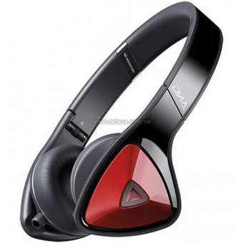 Навушники Monster DNA Neon On-Ear Headphones (Black Red)