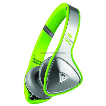 Навушники Monster DNA Neon On-Ear Headphones (Silver on Neon Green)