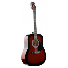 Акустическая гитара Stagg SW201 RDS