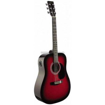 Электроакустическая гитара Stagg SW201-VT RDS