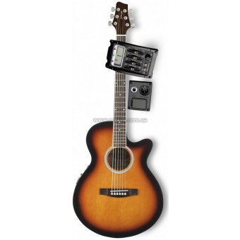 Электроакустическая гитара Stagg SW206CETU VS