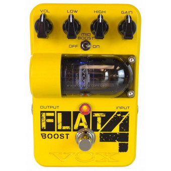 Гітарна педаль Vox Flat 4 Boost TG1FL4BT