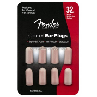 Fender Concert Foam Ear Plugs