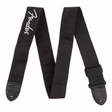 Гітарний ремінь Fender Poly Strap.Grey 2 Black/Pewter Logo