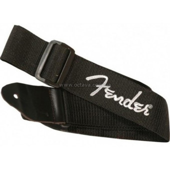 Ремень для гитары Fender Strap 2 Black White Logo