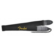 Гітарний ремінь Fender Strap 2 Black Yellow Logo