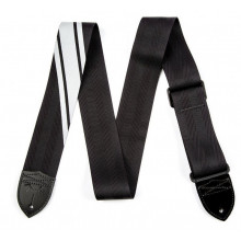 Гитарный ремень Fender Strap Competition Stripe Black And Silver