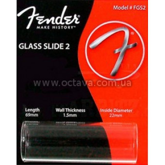 Слайдер Fender Glass Slide 2 Std Lg FGS2