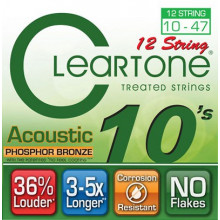 Струны для акустической гитары Cleartone 7410-12