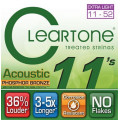 Струны для акустической гитары Cleartone 7411